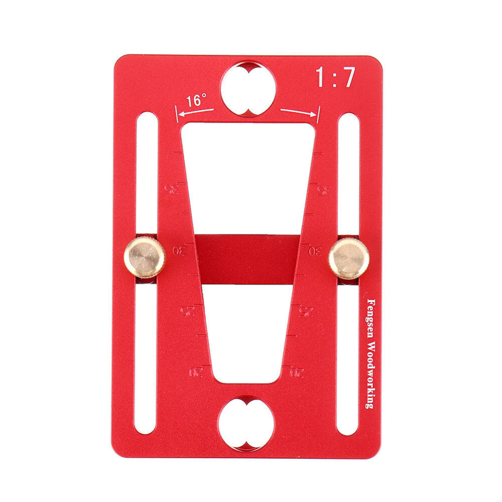 Aluminum Alloy Dovetail Scriber Dovetail Marking Gauge Tenon Template Woodworking Tools 6901722571592