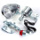 1Set 12V Motorcycle Bicycle Friction Generator Dynamo Headlight Tail Light 4