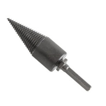 Square Handle Firewood Splitting Drill Bit Wood Cone Drilling Tools Kit