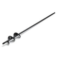 4x22/4x45cm Garden Auger Small Earth Planter Drill Bit Post Hole Digger Earth Planting Auger Drill Bit for Electric Drill 22CM MODEL