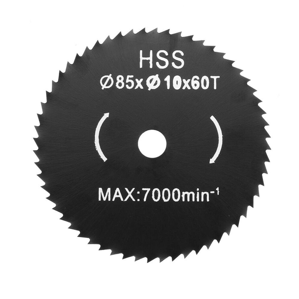 2Pcs 85Mm Saw Blade Woodworking 60 Teeth 10Mm Bore Circular Cutting Disc 6901722573053