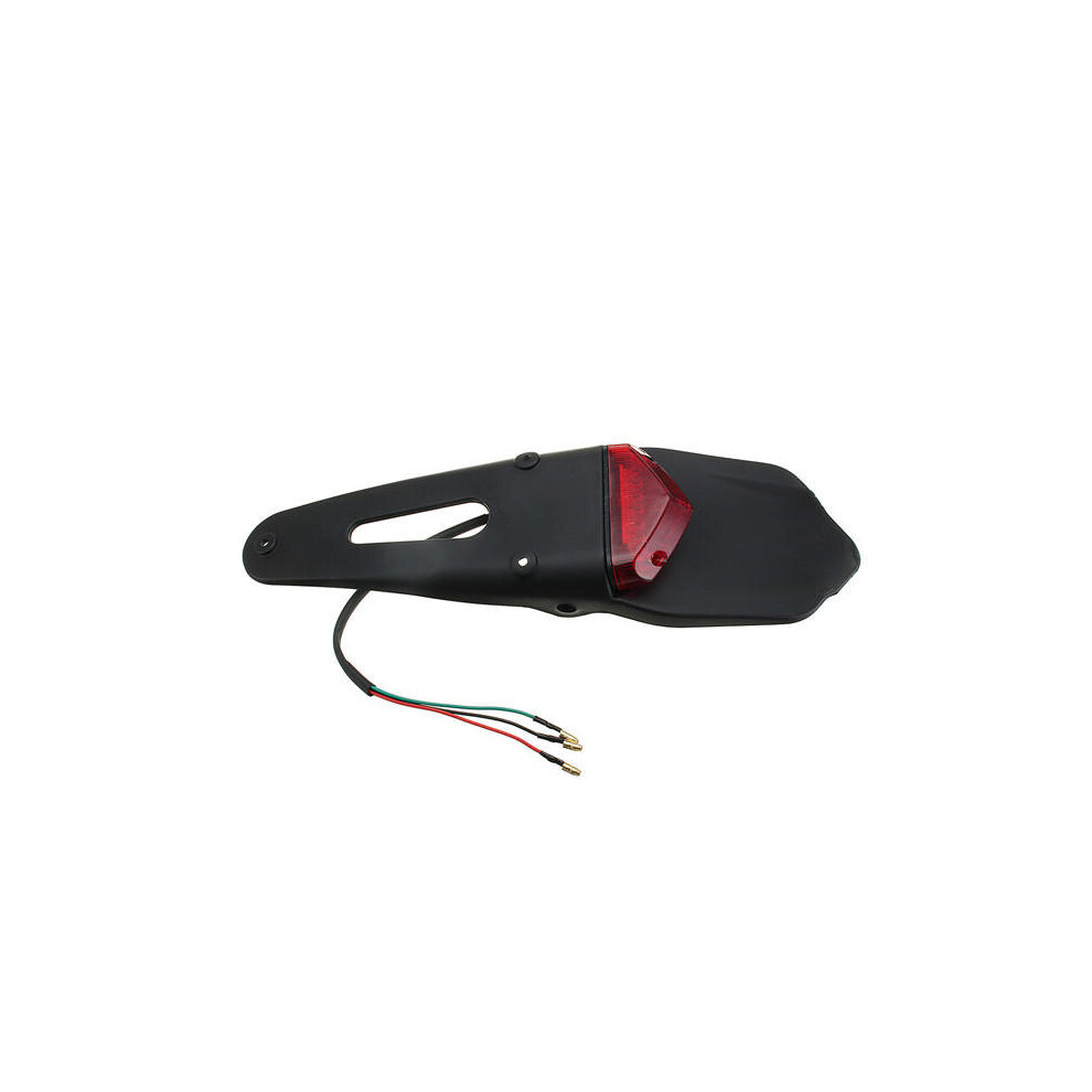 1Pcs Universal Motorcycle Brake Stop Rear Tail Atv Dirt Bike For Fender 12 Led Lamp Colour Light/Red 840079318268