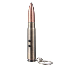 3 Pcs 5 in 1 Bullet Keychain White Laser Pointer Light Ball-point Pen LED Flashlight Outdoor Key Chain