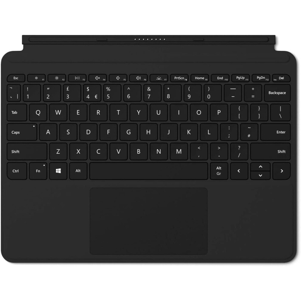 Microsoft Surface Go Type Keyboard Cover - UK QWERTY - Black