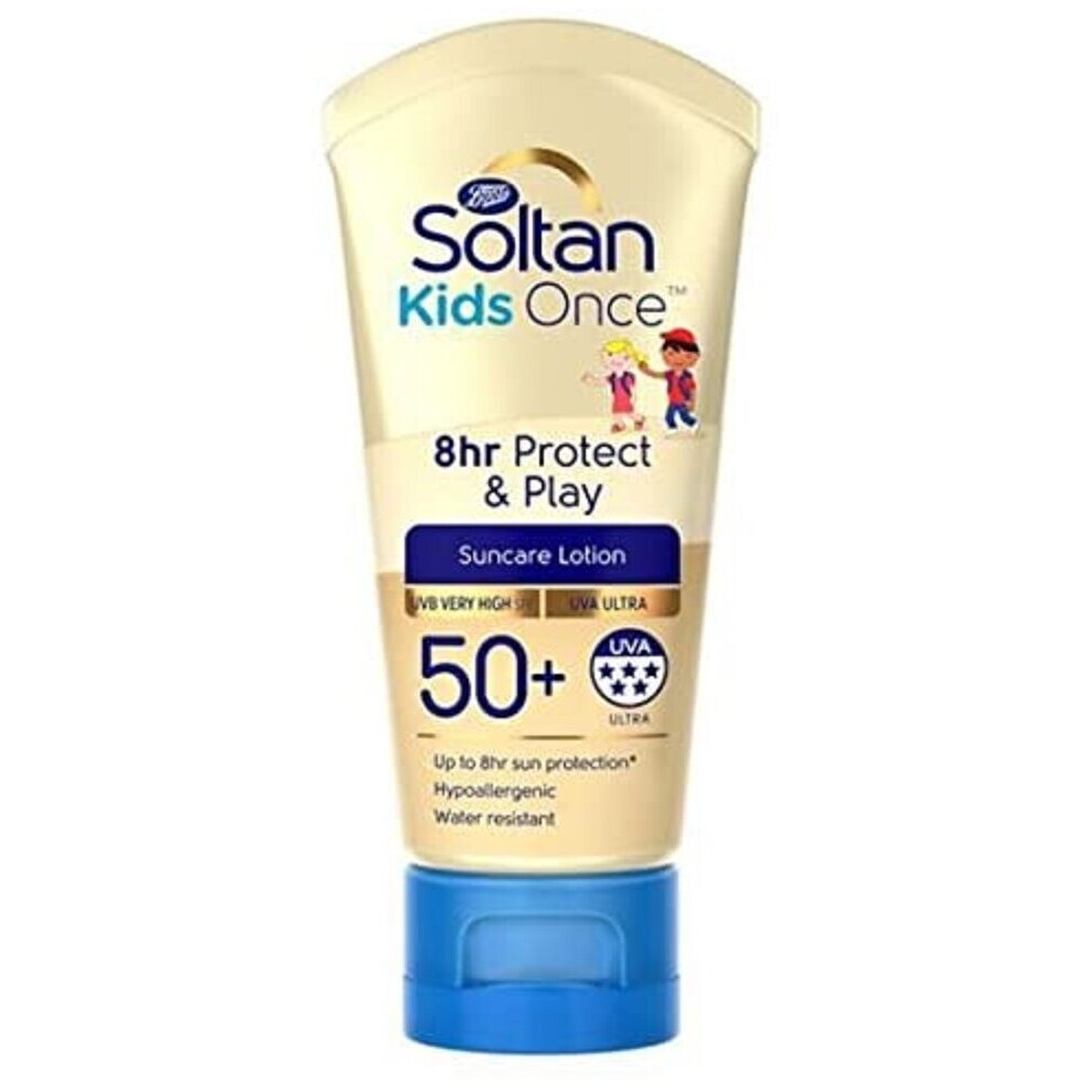 Soltan Kids Once 8Hr Protect & Play Lotion Spf50+ 50Ml
