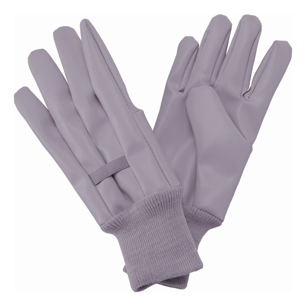 Kent & Stowe Ladies Water Resistant Light Duty Purple Gardening Gloves Pair - Image 3