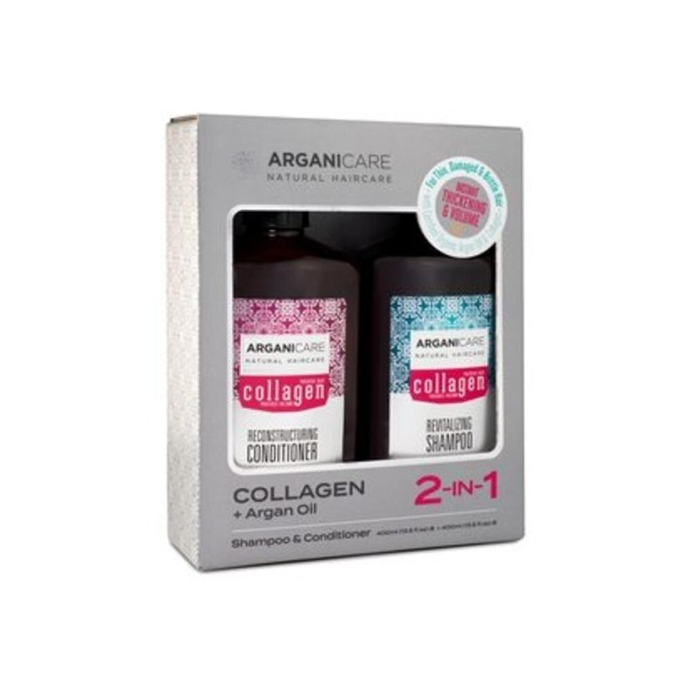 Arganicare Collagen + Argan oil hair kit (Shampoo & conditioner)