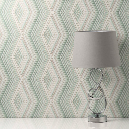 Crown Crown Aura Geo Emerald Wallpaper M1583 2