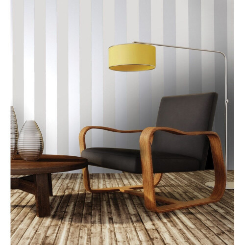 Holden Decor Dillan Stripe Grey Silver Wallpaper 12760 2