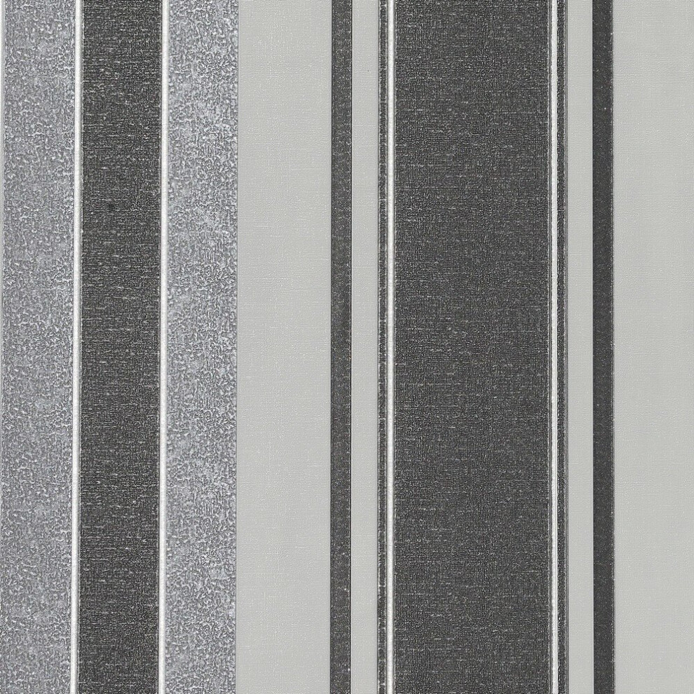 Arthouse Palazzo Stripe Charcoal Wallpaper 290504