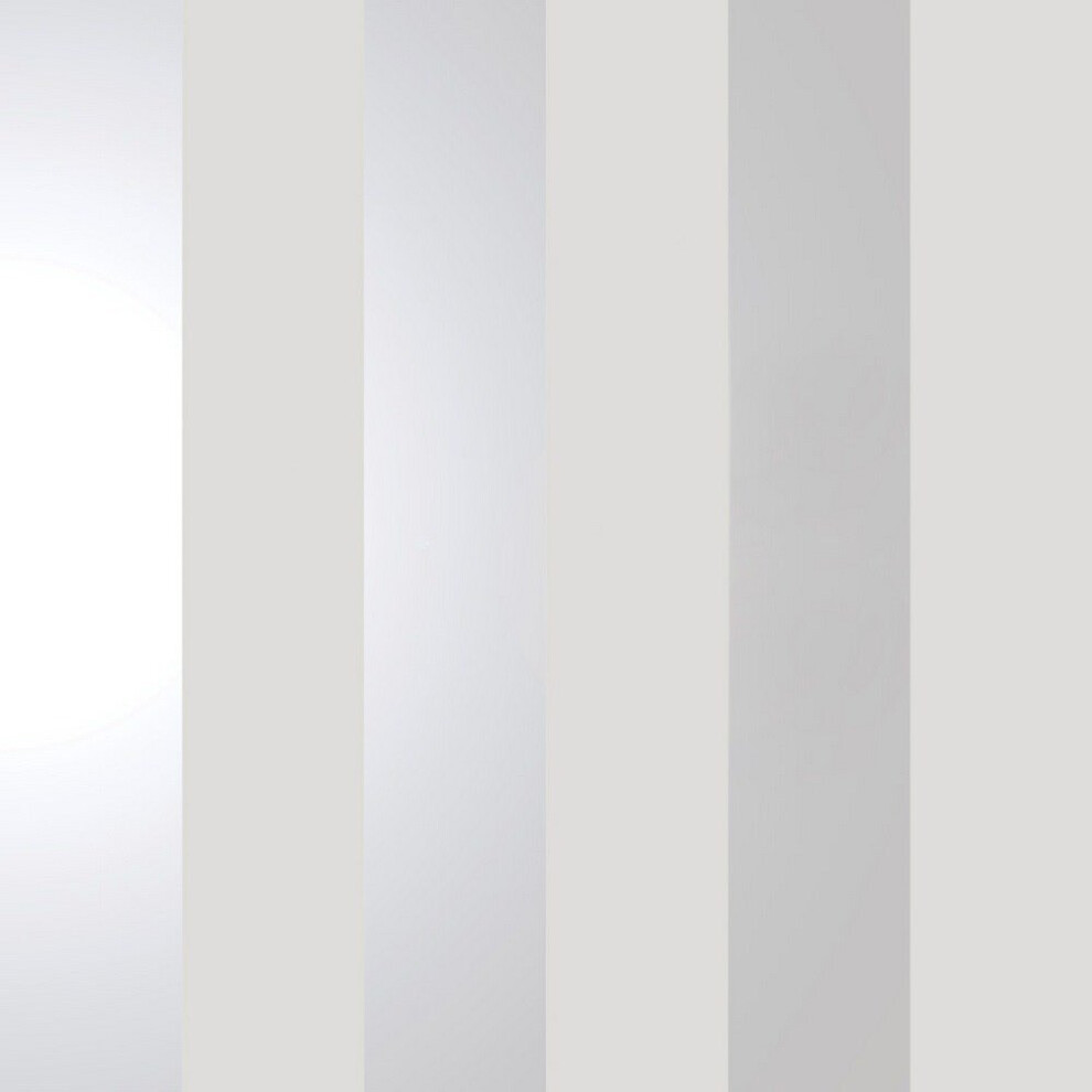 Holden Decor Dillan Stripe Grey Silver Wallpaper 12760