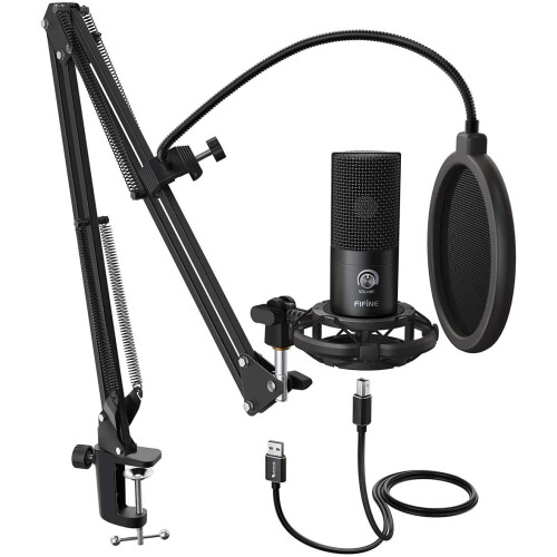 FIFINE FIFINE Studio Condenser USB Microphone Computer PC Microphone Kit