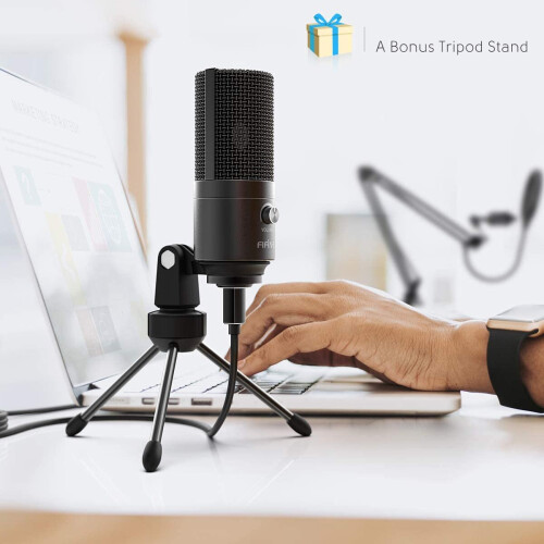FIFINE FIFINE Studio Condenser USB Microphone Computer PC Microphone Kit 2