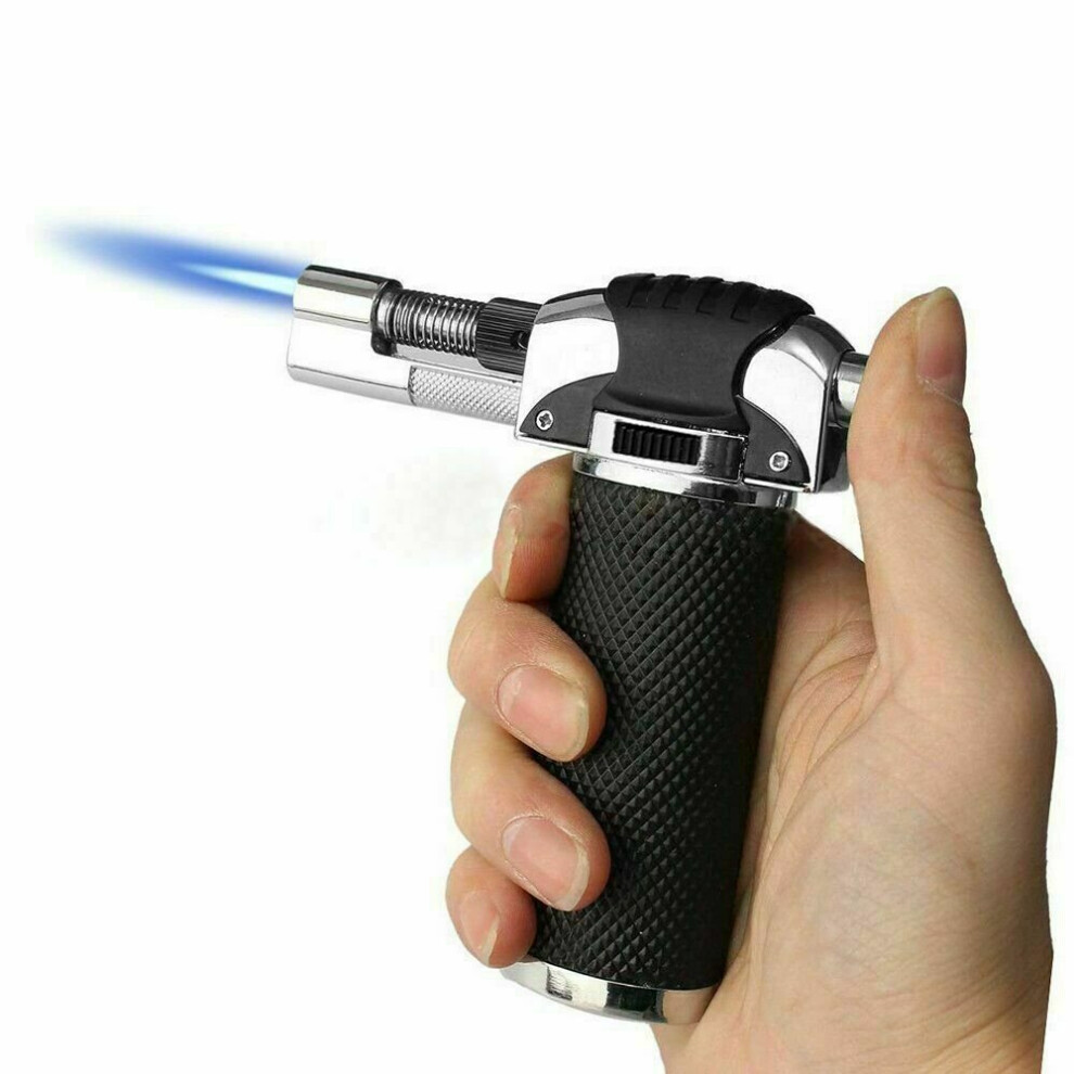 Refillable Blow Torch Flame Kitchen Chef Cook Food Light Fire BBQ