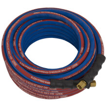 Sealey AH15R/38 Air Hose 15mtr x Ø10mm with 1/4"bsp Unions Extra Heavy-duty