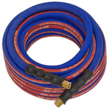 Sealey AH10R Air Hose 10m x Ø8mm with 1/4in.bsp Unions Extra Heavy-duty