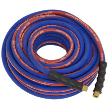 Sealey AH20R/38 Air Hose 20mtr x Ø10mm with 1/4"bsp Unions Extra Heavy-duty