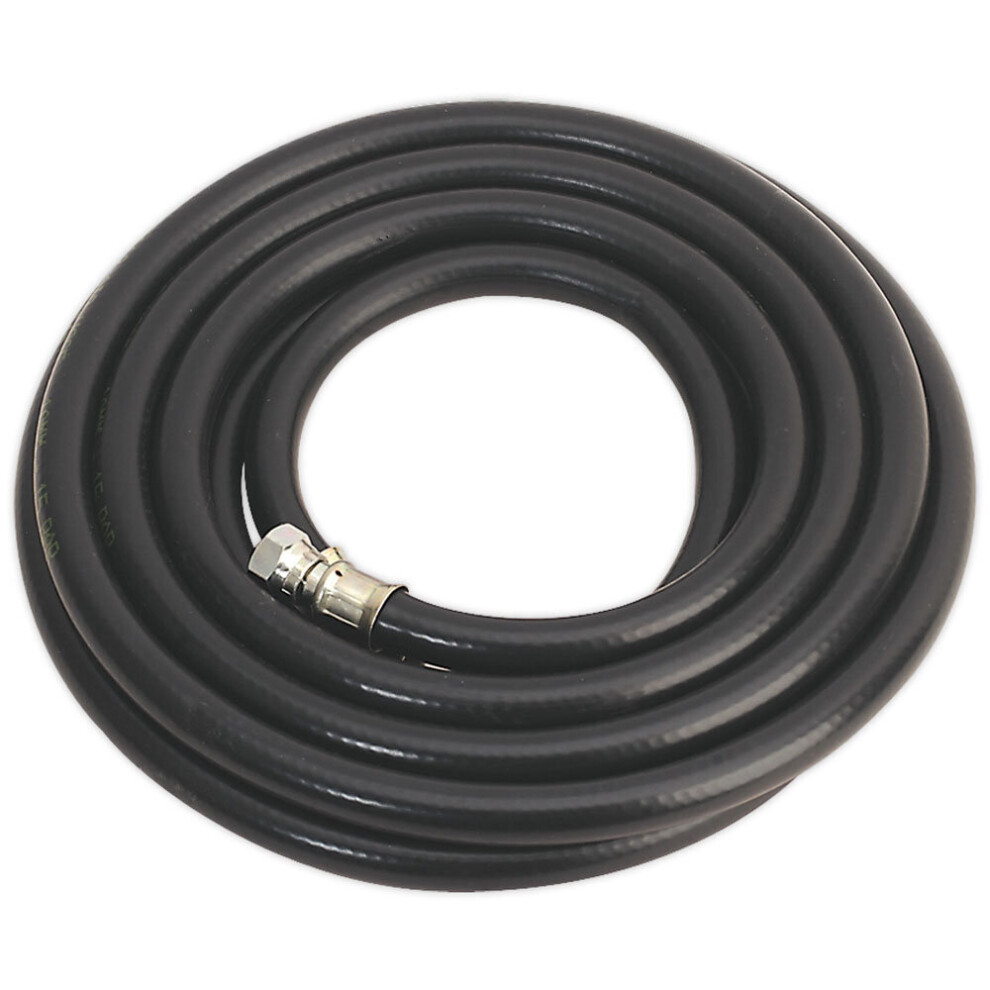 Sealey Ah5rx/38 Air Hose 5Mtr X Ã10Mm With 1/4"Bsp Unions Heavy-Duty 5024209369534