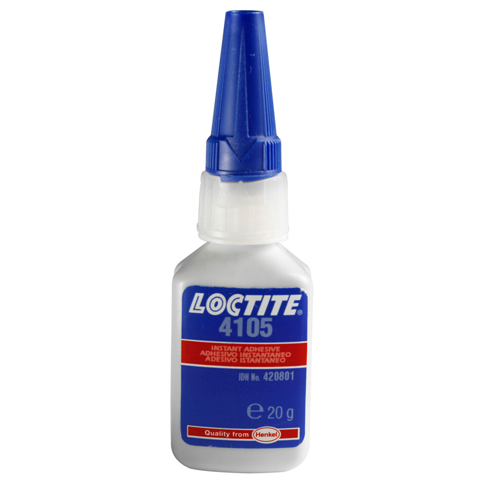 Loctite 1922278 4105 Black Rubber Toughened Instant Adhesive 20g