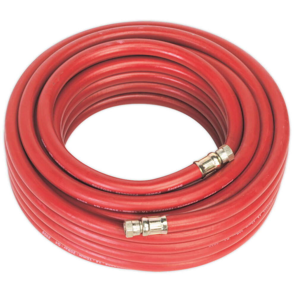 Sealey AHC1538 Air Hose 15mtr x Ø10mm with 1/4"bsp Unions 