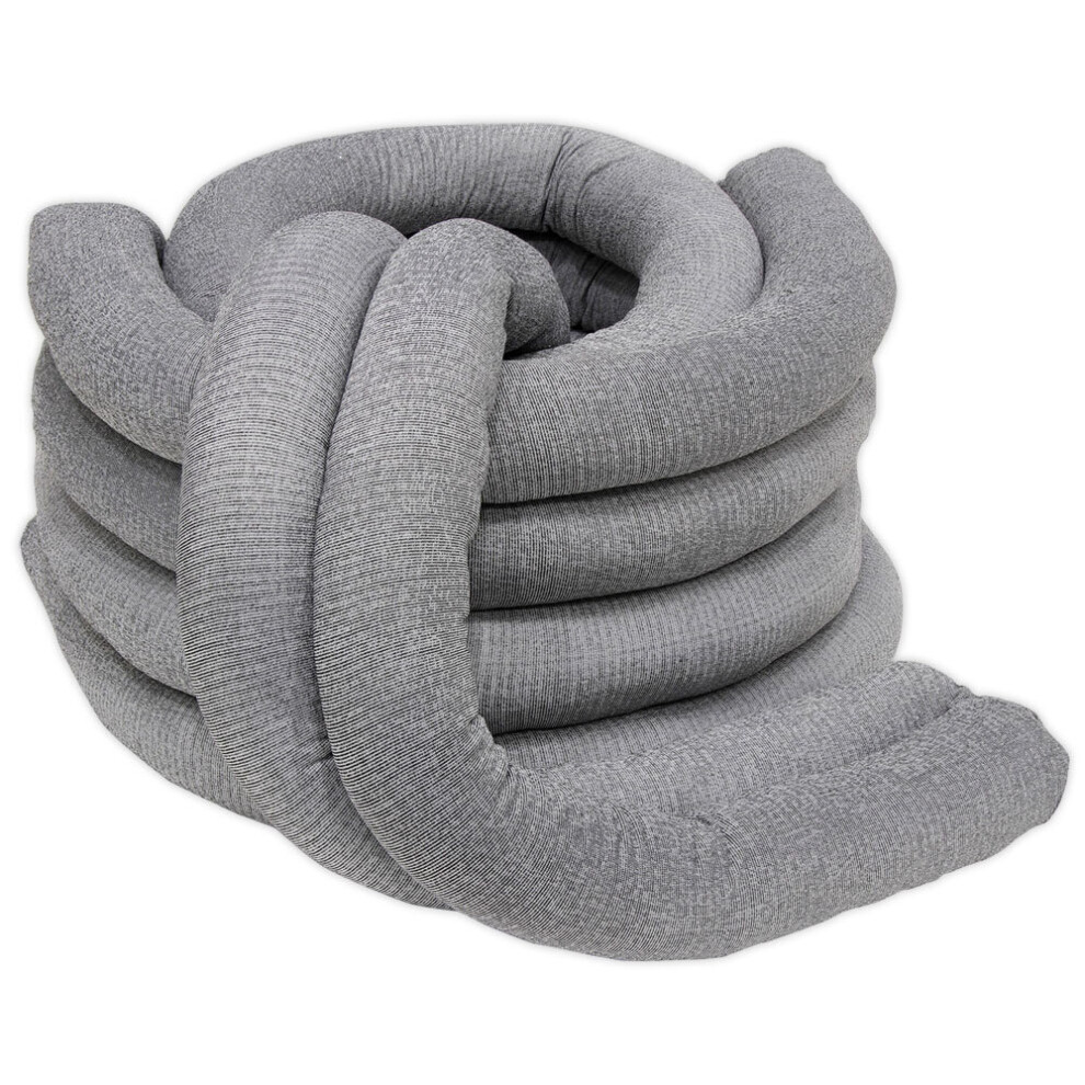 Sealey Sas10 Spill Absorbent Socks 60Mm X 1.2Mtr Pack Of 10