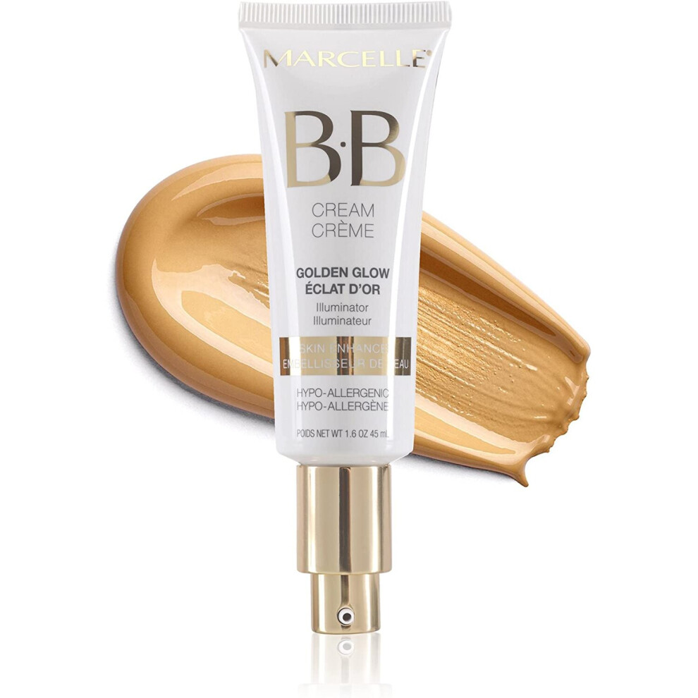 Marcelle BB Cream Golden Glow Fragrance-Free, 1.6 fl oz