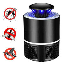 (Noir) Lampe LED USB anti-moustiques et insectes, zappeur et piège électrique silencieux