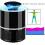 (Black) USB Mosquito Fly Insect Bug Killer Electric Lamp Zapper Trap Killer LED Mute 3