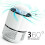 (White) USB Mosquito Fly Insect Bug Killer Electric Lamp Zapper Trap Killer LED Mute 2