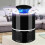 (Black) USB Mosquito Fly Insect Bug Killer Electric Lamp Zapper Trap Killer LED Mute 5