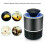 (Black) USB Mosquito Fly Insect Bug Killer Electric Lamp Zapper Trap Killer LED Mute 4