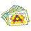 Learning Resources Learning Resources LER6133 Pattern Block Design Card Set, Assorted Color - 21 Count 1