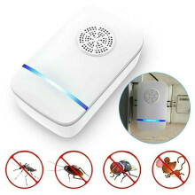 Ultrasonic Plug In Pest Repeller Deter Mouse Mice Rat Spider Insect Repellent