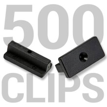 500 Composite Decking Clips Fixings T-clips Plastic Fasteners