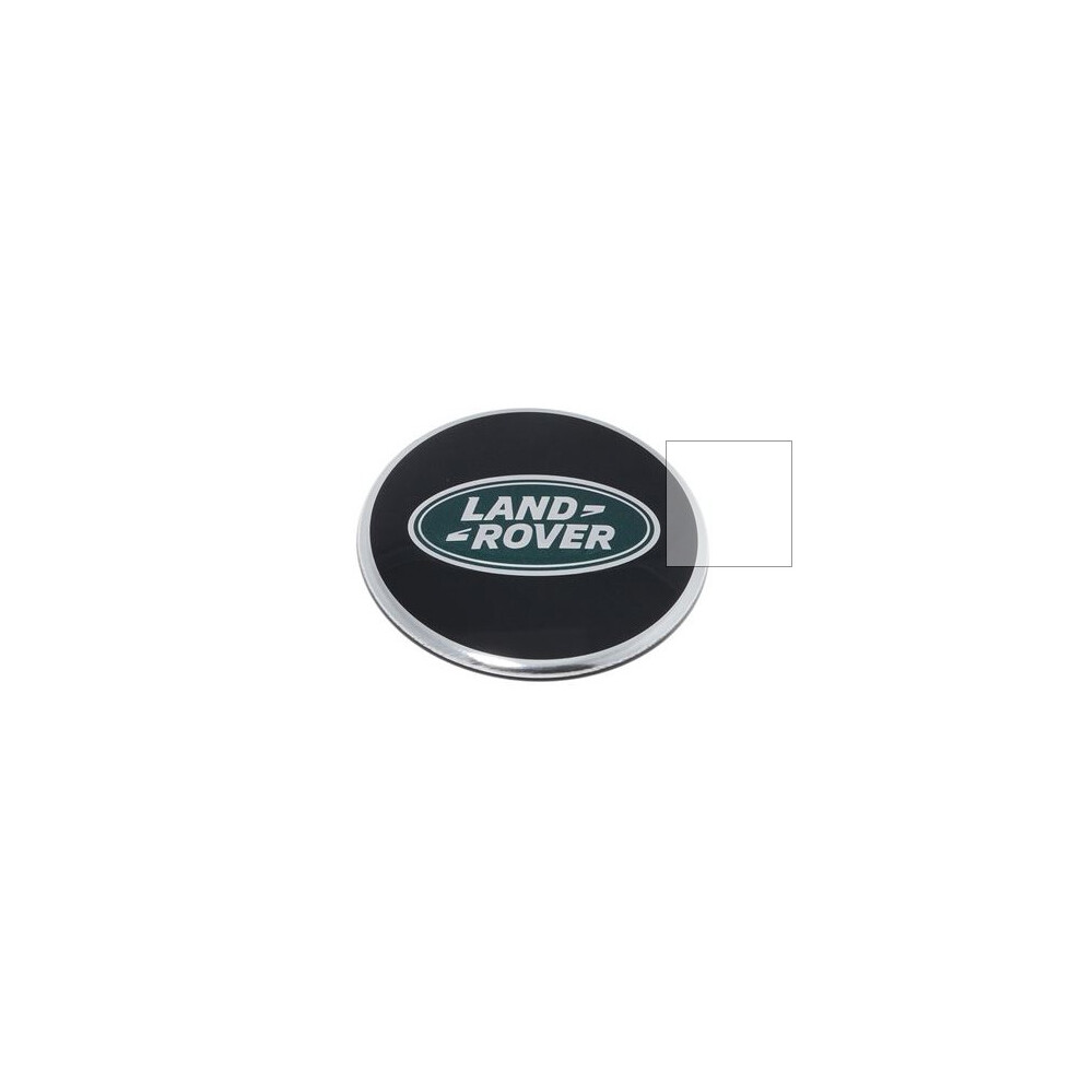 Land Rover Alloy Wheel Centre Caps Black Green Chrome 63Mm (4)