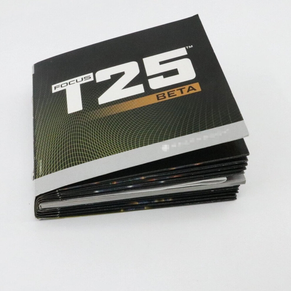 (T25 10DVD) Focus T25 Gamma 4 Disc Fittness Workout dvd DVDs w/ Calendar 10DVD OR 4DVD