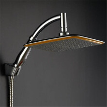 (Type) 9 Inch, 360 Degree Rotatable, Square shaped Rainfall Shower Head