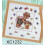 DMC Planting Pansies Counted Cross Stitch Kit - Teddy Bears Range By DMC 1