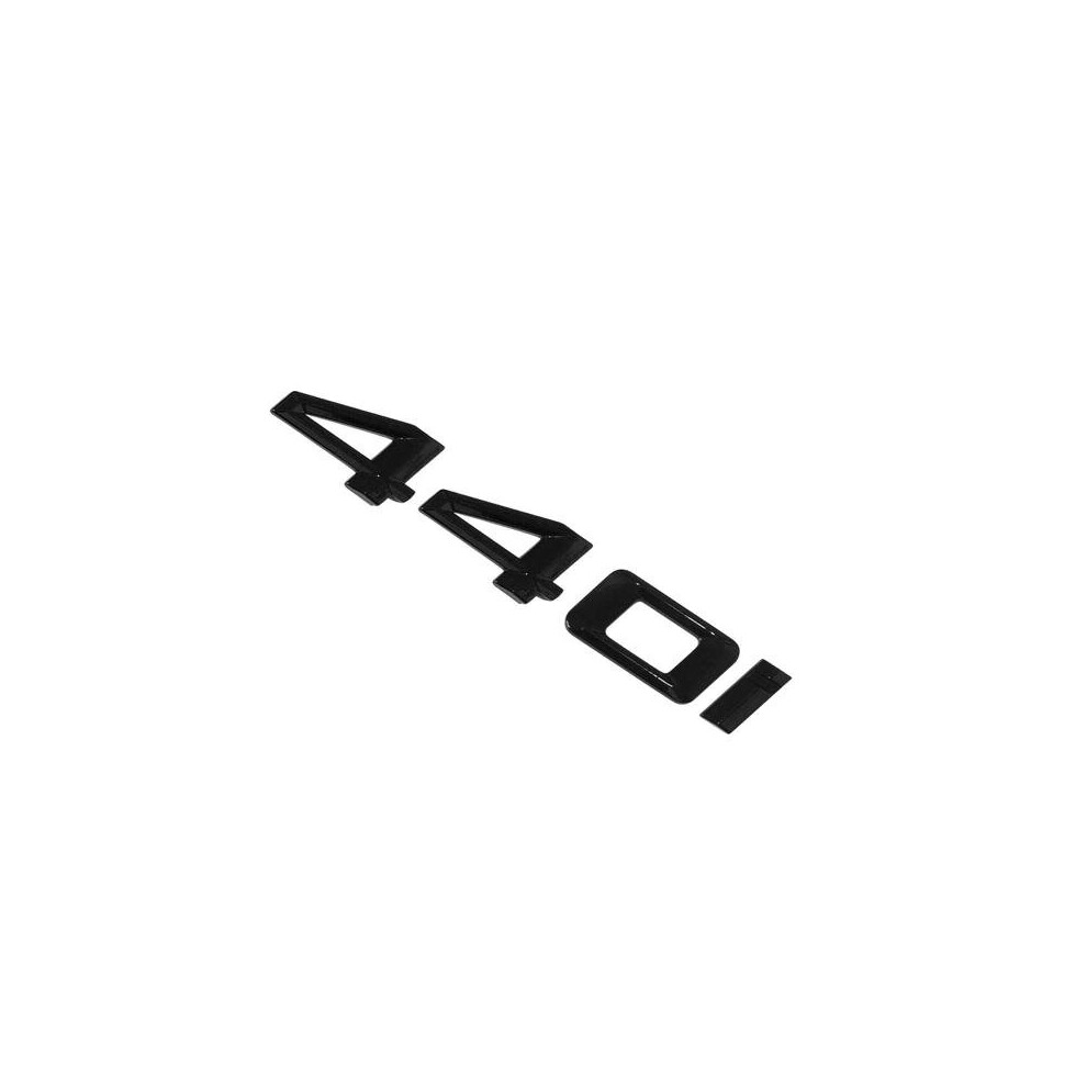 Bmw 4 Series 440I Rear Gloss Lettering For Boot Lid Trunk Badge Emblem Black 5051199038775