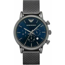 Emporio Armani AR1979 Luigi Mesh Men's Wristwatch,New with Tags 2 Years Warranty