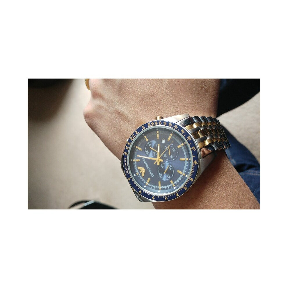 Emporio armani ar6088 tazio men's chronograph watch deals