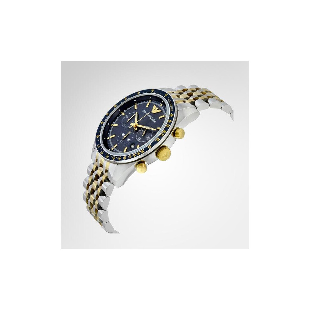 Mens emporio armani sports tazio chronograph watch ar6088 new arrivals