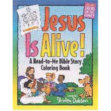 Gospel Light 246597 Jesus is Alive Bible Story Coloring Book