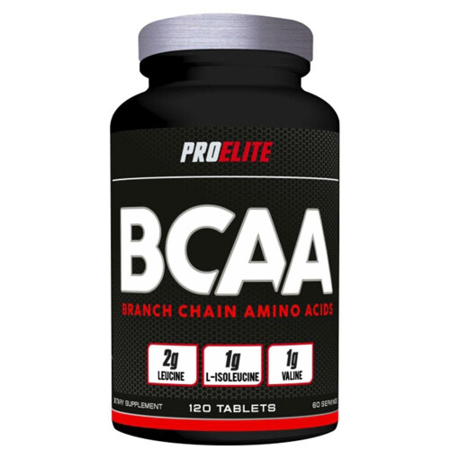 Pro Elite BCAA 120 Tablets - Fast Recovery & Lean Muscle Support