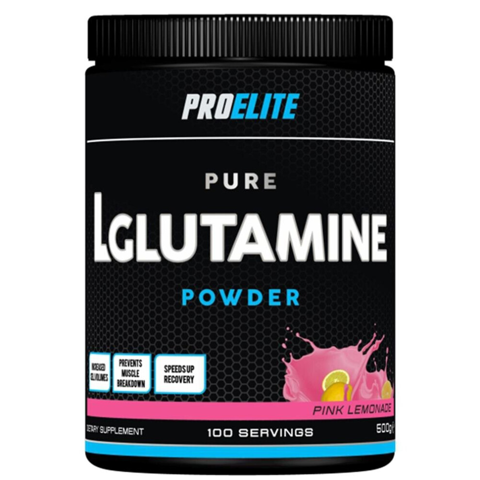 Pro Elite (Pink Lemonade, 500G) L-Glutamine 500G