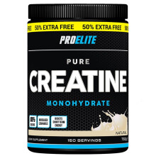 (Natural, 750g) Pro Elite Pure Creatine Monohydrate 750g