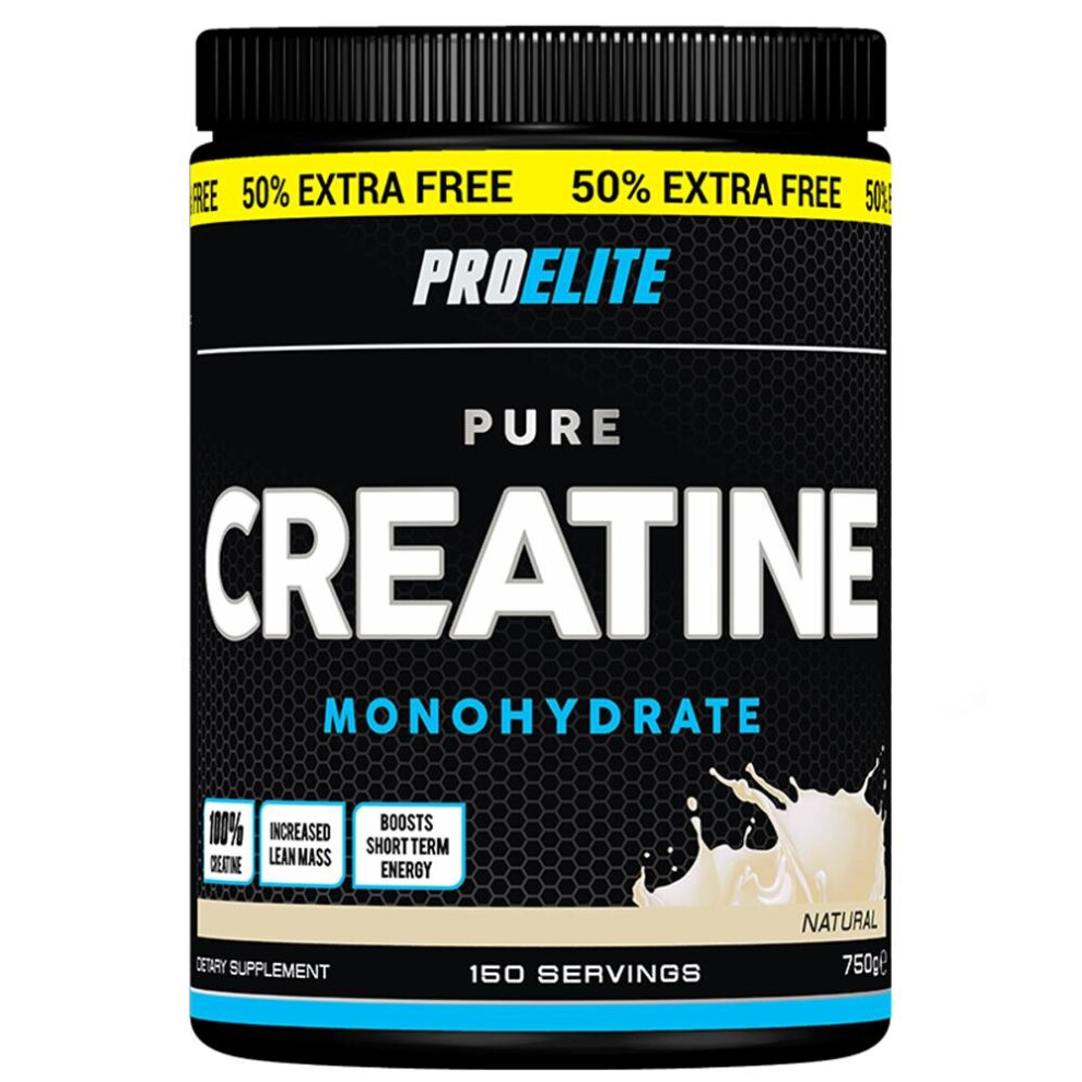 Pro Elite (Natural, 750G) Pure Creatine Monohydrate 750G