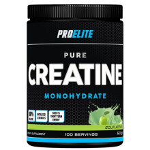 (Sour Apple, 500g) Pro Elite Pure Creatine Monohydrate 500g