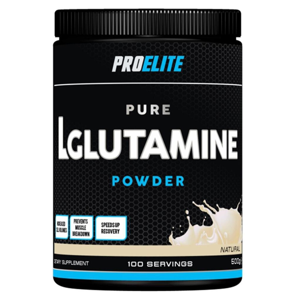Pro Elite (Natural, 500G) L-Glutamine 500G