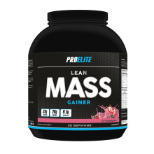 (Strawberry, 2.25Kg) Pro Elite Lean Mass Gainer 2.25Kg
